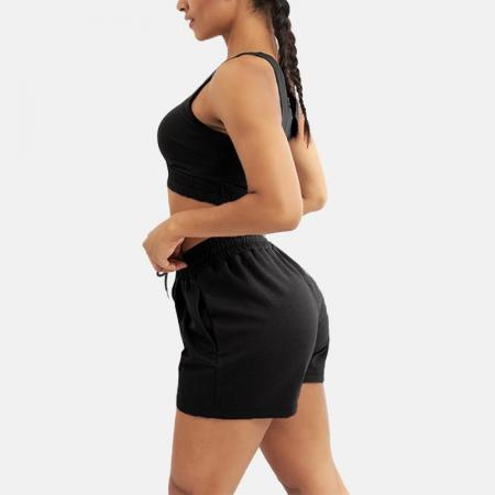 Women new coming shorts sportswear yoga set