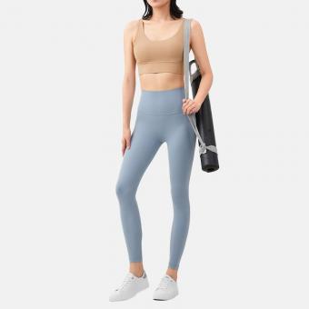 Girls back across bra comfortable leggings workout sets