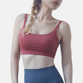 Shockproof fitness running underwear beauty back yoga bra
