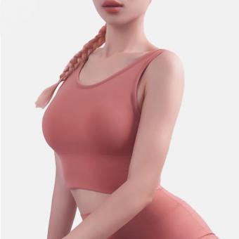 Bra with padded cup top fitness