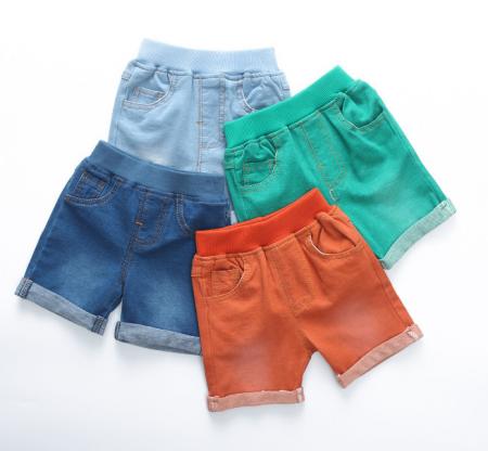 Boys short jeans kids denim pants