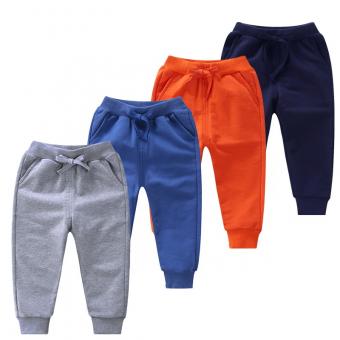 One Piece Moq Basic Kids Pants 300g Cotton French Terry Jogger Boys Long Pants For Kids